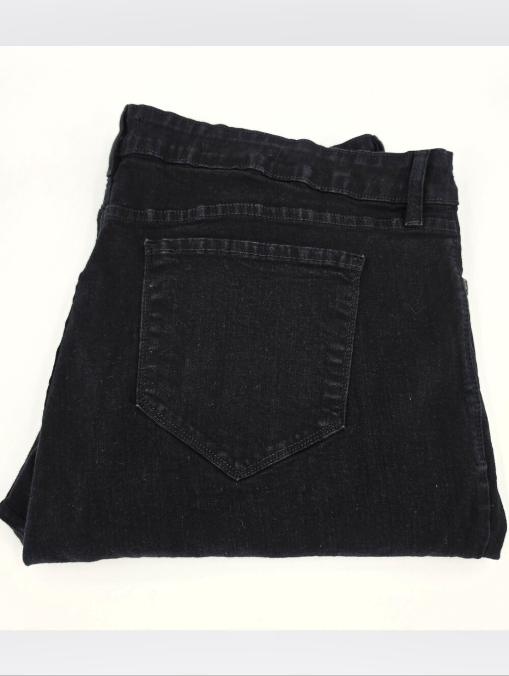 NYDJ Barbara Bootcut Jean Plys 20W Black Stretch LiftxTuck